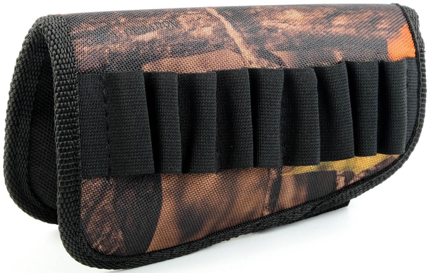 Патронташ на приклад под калибр 7,62 мм, на 9 патронов, ткань