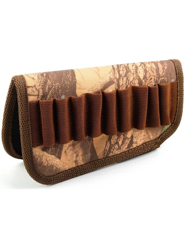 Патронташ на приклад под калибр 7,62 мм, на 9 патронов, ткань