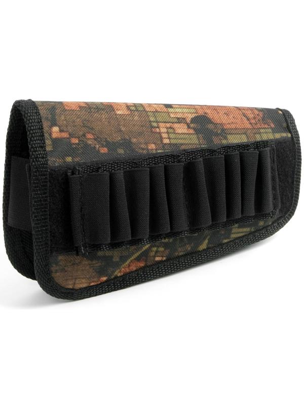 Патронташ на приклад универсальный, калибр 12, 16, 20, 7,62 мм, на 6 патронов, ткань