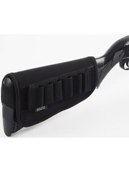 Патронташ на приклад универсальный, калибр 12, 16, 20, 7,62 мм, на 6 патронов, неопрен