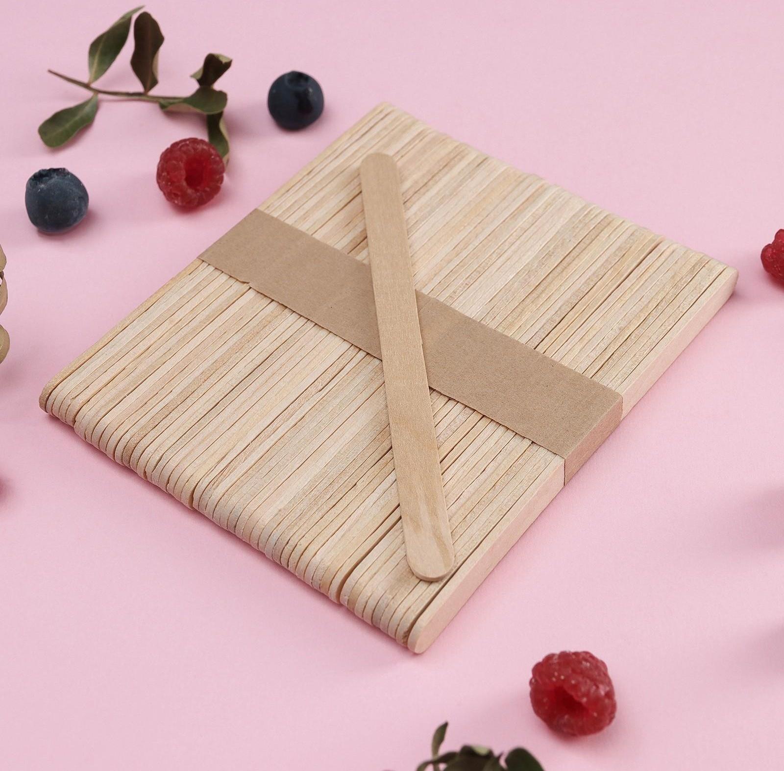 Набор палочек деревянных, 50 шт, 12,5×0,9 см