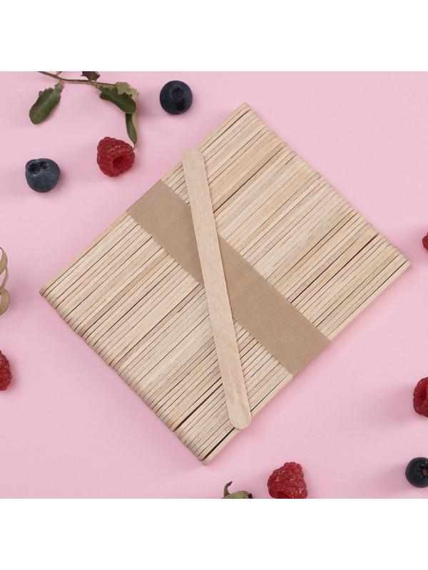 Набор палочек деревянных, 50 шт, 12,5×0,9 см