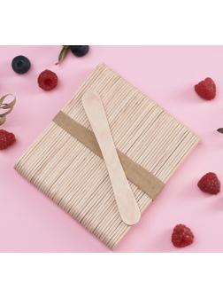 Набор палочек деревянных, фигурных, 50 шт, 11,4×1 см