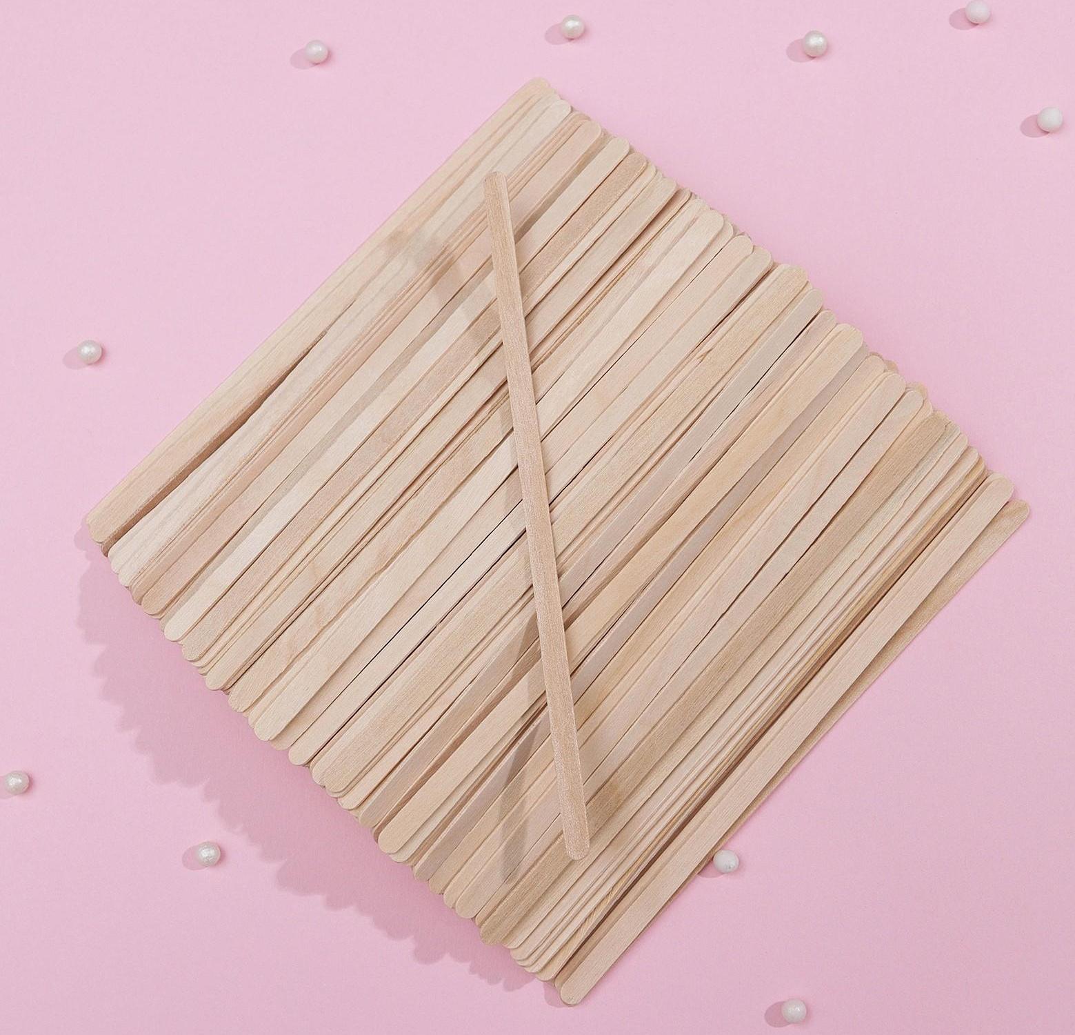 Деревянный размешиватель, 13,5×0,5 см, фасовка 1000 шт