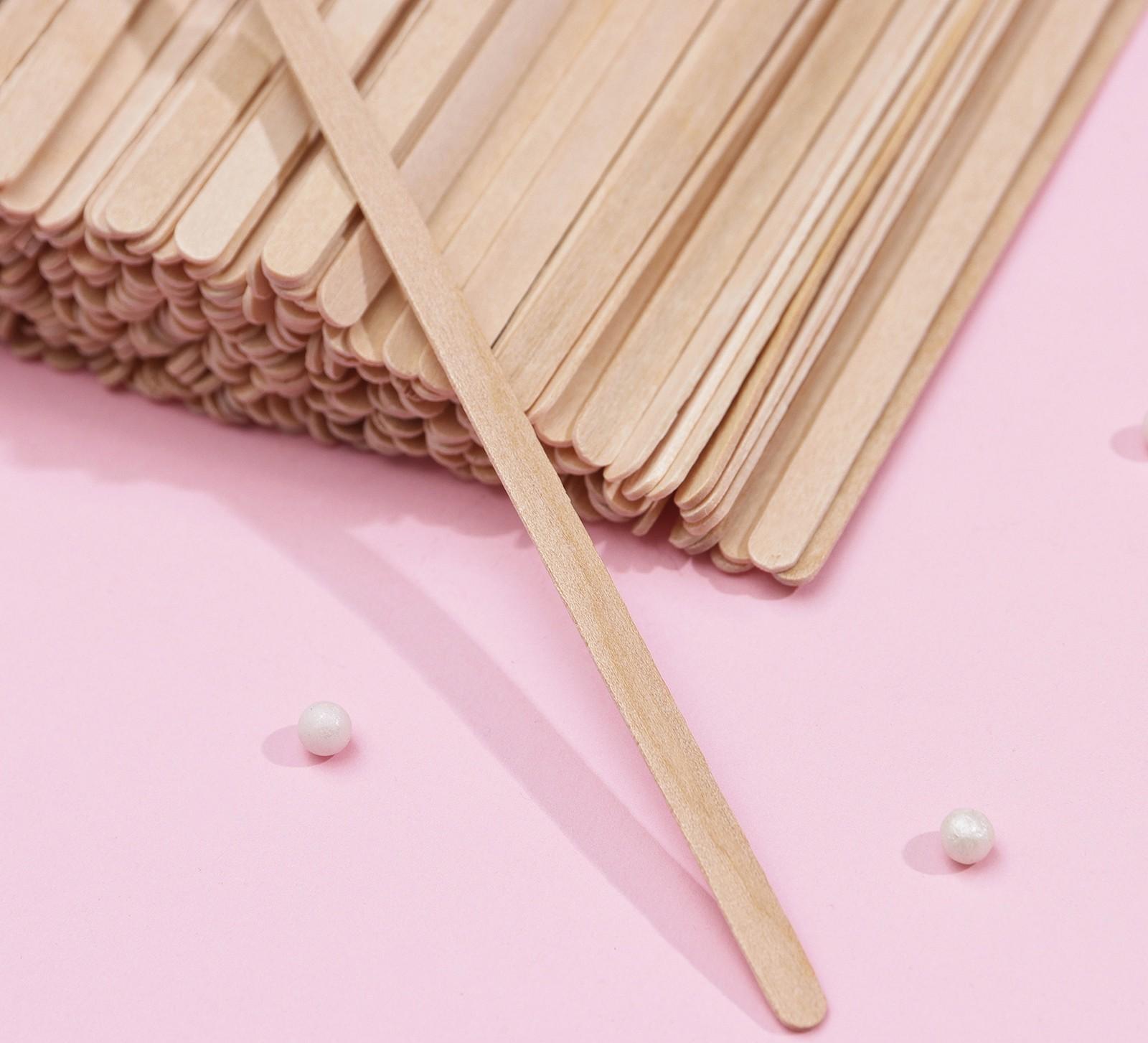 Деревянный размешиватель, 13,5×0,5 см, фасовка 1000 шт