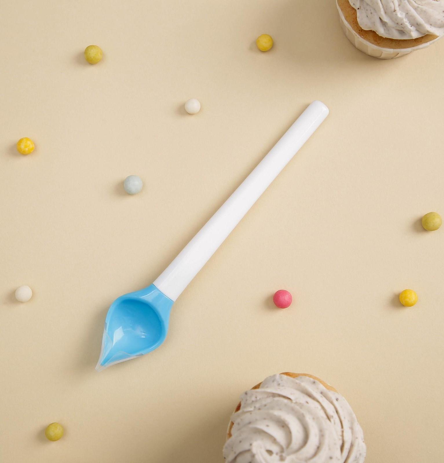 Набор кондитерский «Геометрия», 13 предметов: ложка кондитерская, формы для печенья 12 шт