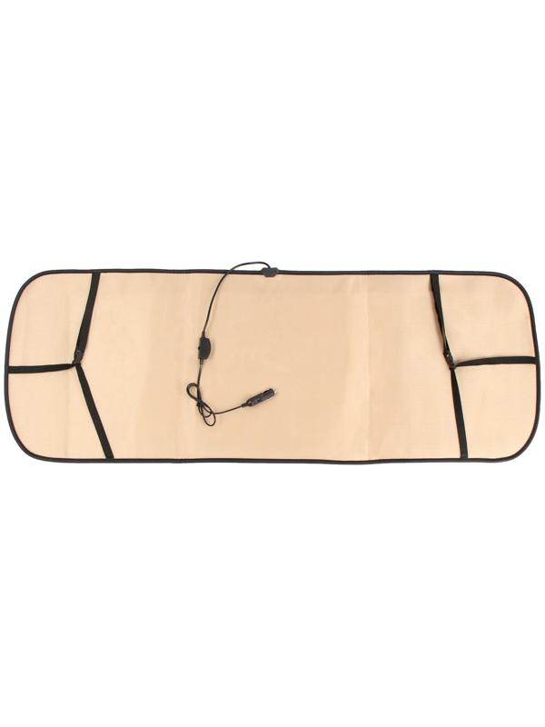 Накидка с подогревом TORSO, заднее сиденье, 12 В, регулятор, провод 120 см, велюр