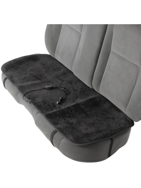 Накидка с подогревом TORSO, заднее сиденье, 12 В, регулятор, провод 120 см, велюр