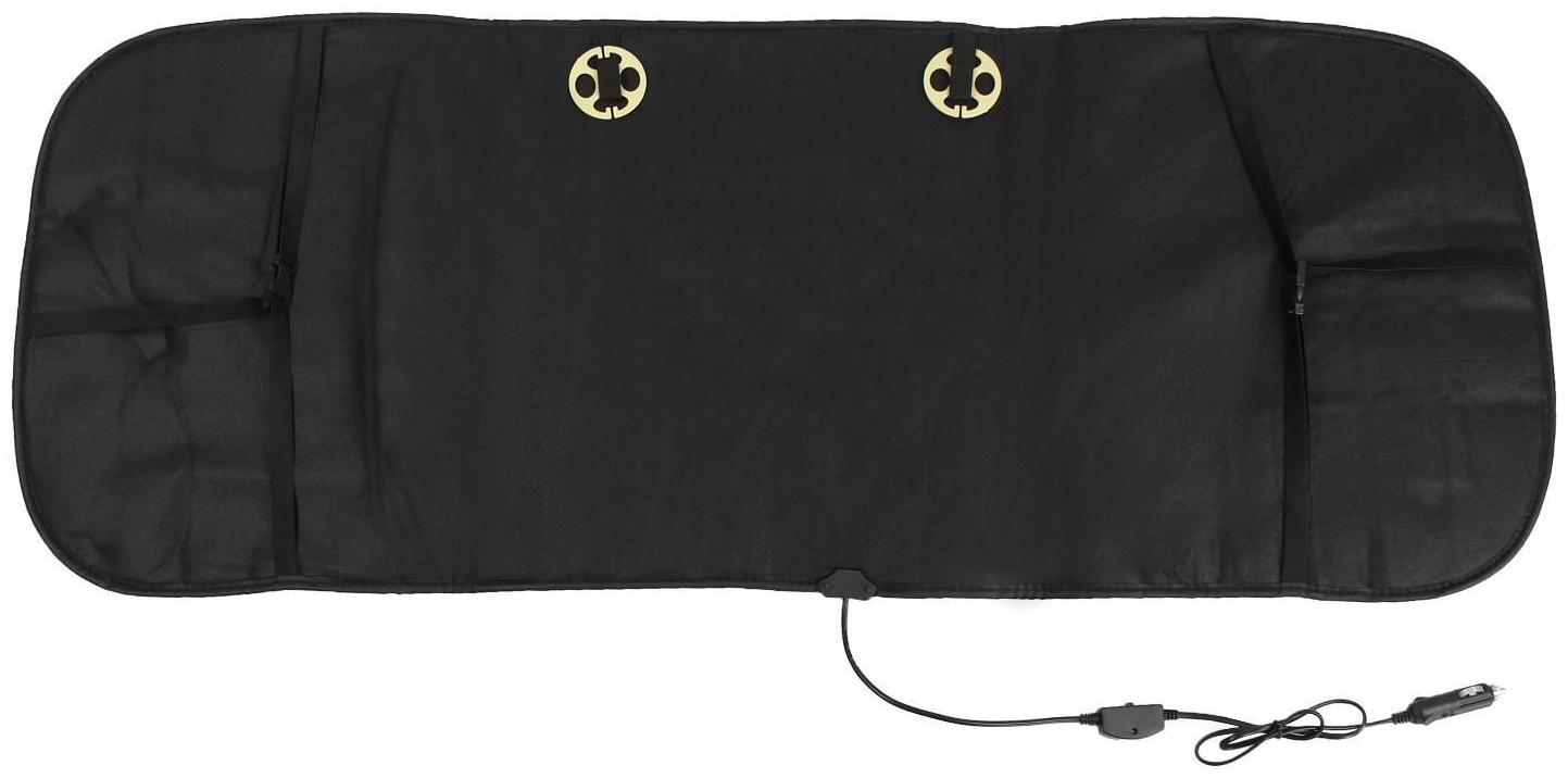 Накидка с подогревом TORSO, заднее сиденье, 12 В, регулятор, провод 120 см, иск. мех