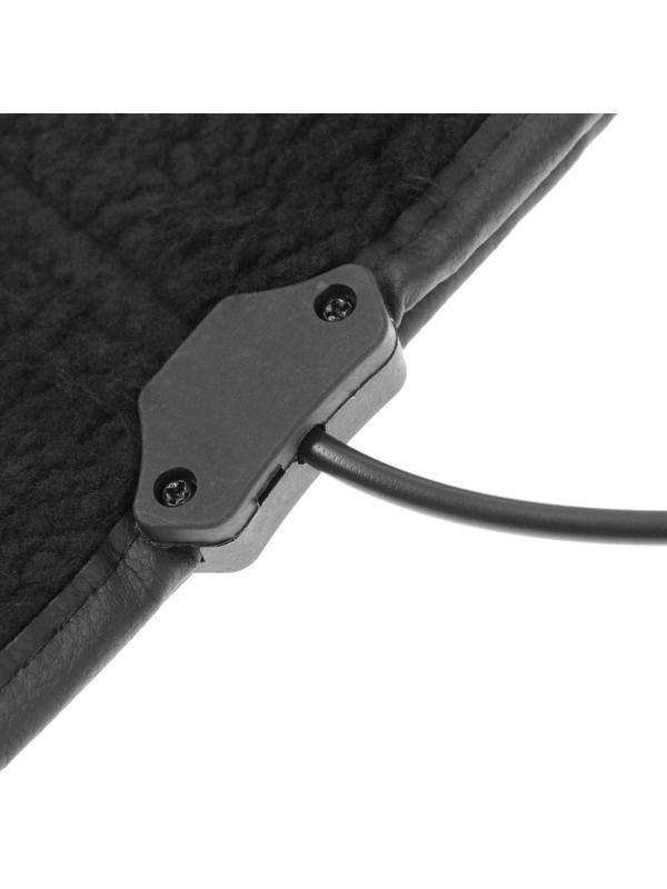 Накидка с подогревом TORSO, заднее сиденье, 12 В, регулятор, провод 120 см, иск. мех