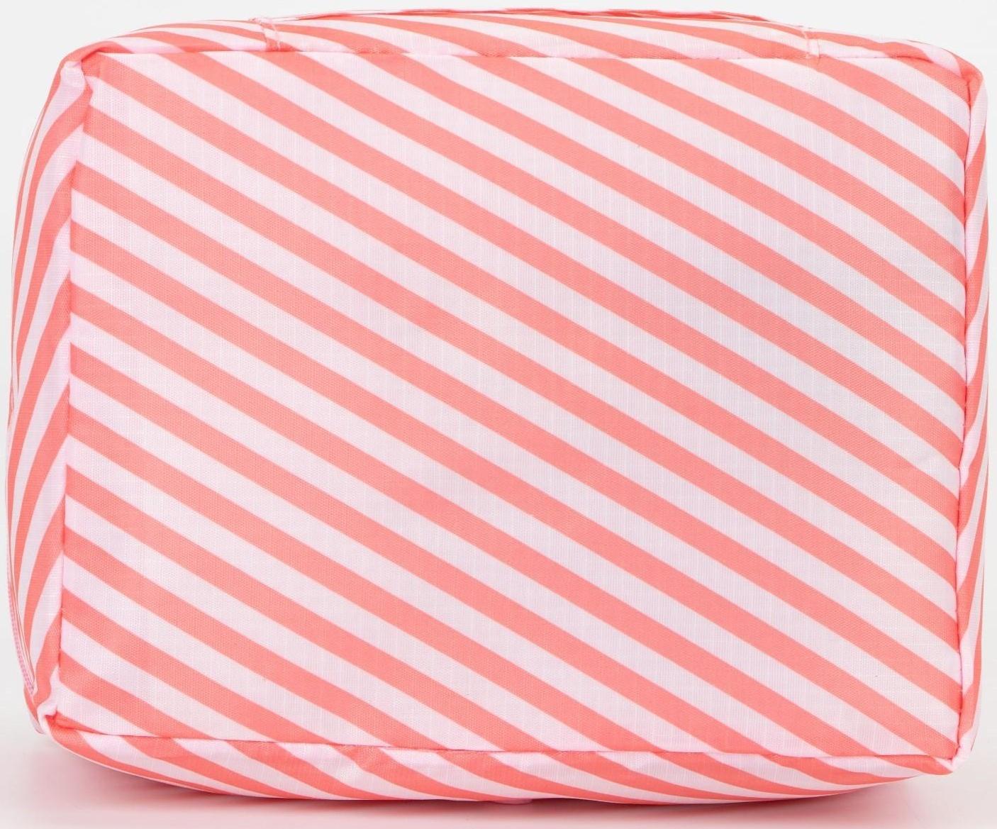 Косметичка на молнии, цвет розовый