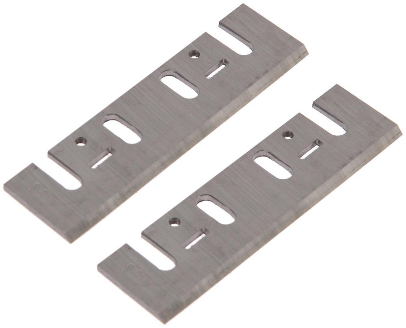 Ножи для электрорубанка ТУНДРА, HSS, 110 x 29 мм, 2 шт.