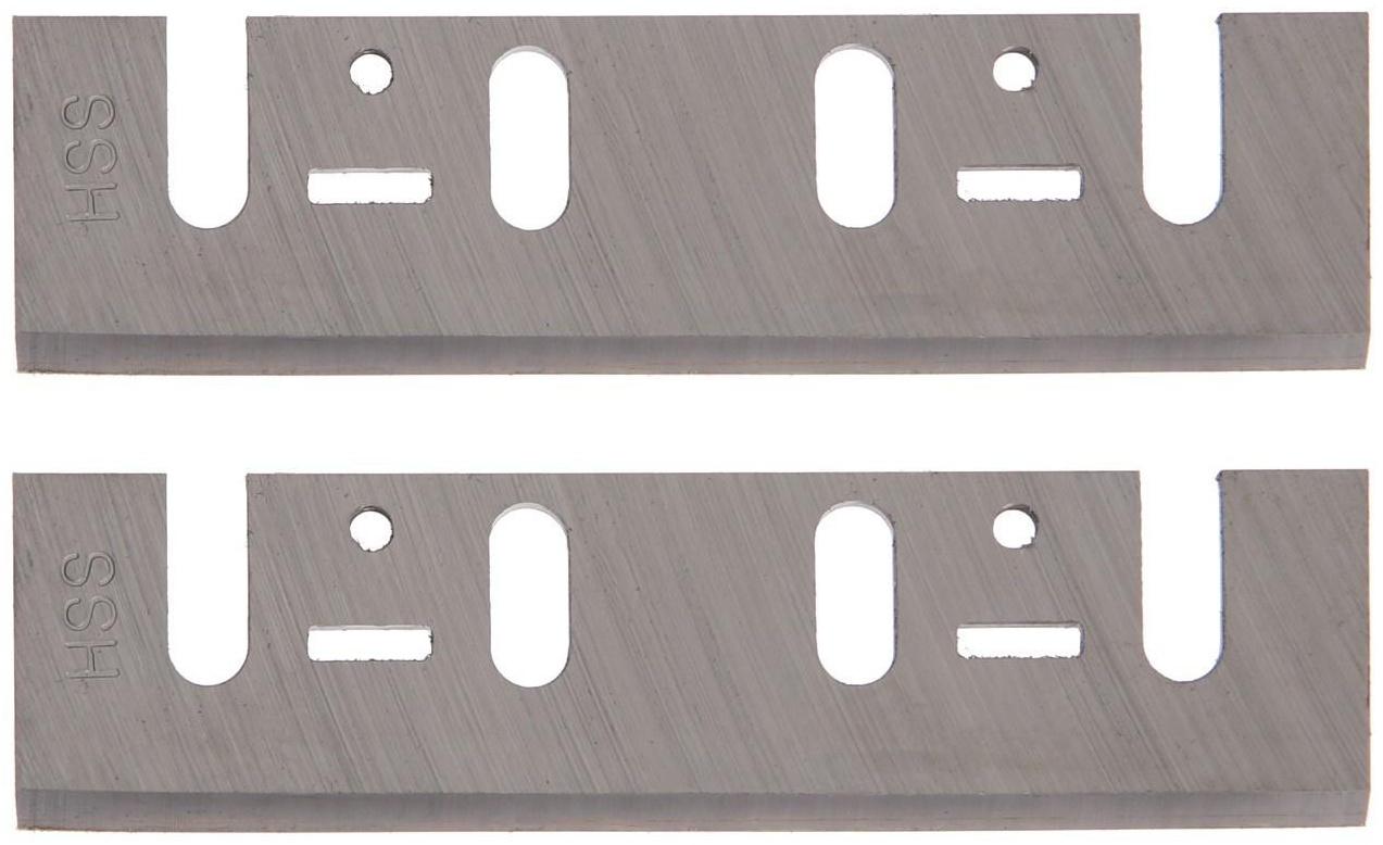 Ножи для электрорубанка ТУНДРА, HSS, 110 x 29 мм, 2 шт.