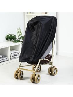 Чехол на коляску универсальный,оксфорд черный