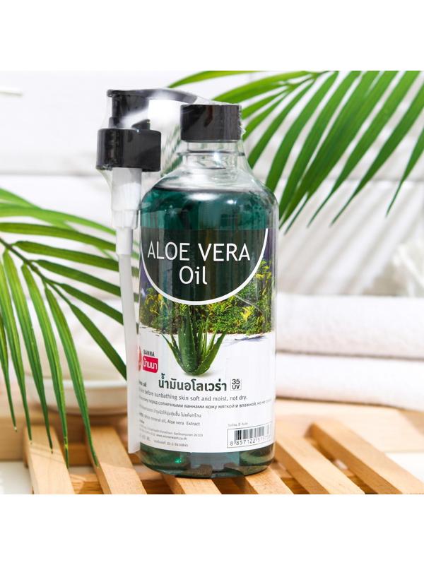 Массажное масло для тела Banna алоэ вера, 450 мл