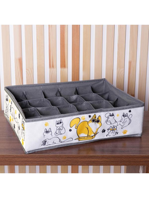 Кофр для белья 24 ячейки 