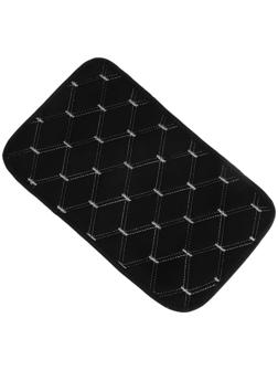 Защитный чехол на подлокотник автомобиля, лён, чёрный