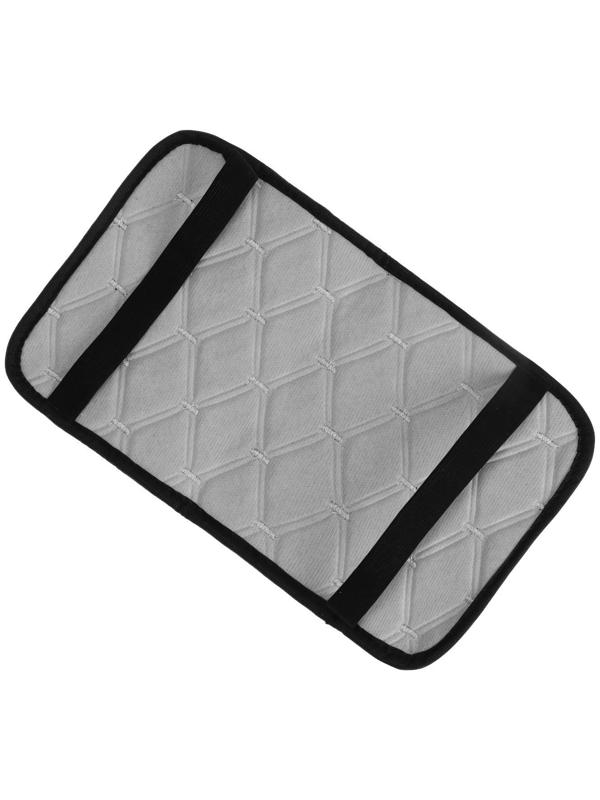 Защитный чехол на подлокотник автомобиля, лён, чёрный