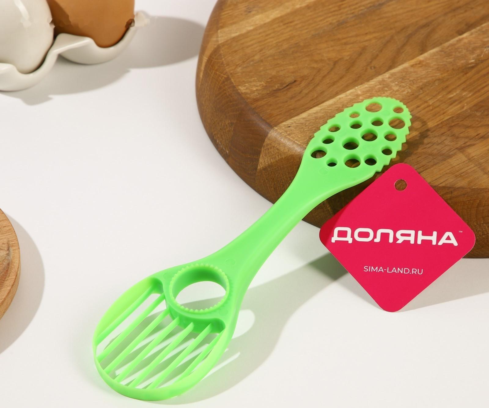 Приспособление для авокадо 5 в 1, цвет МИКС