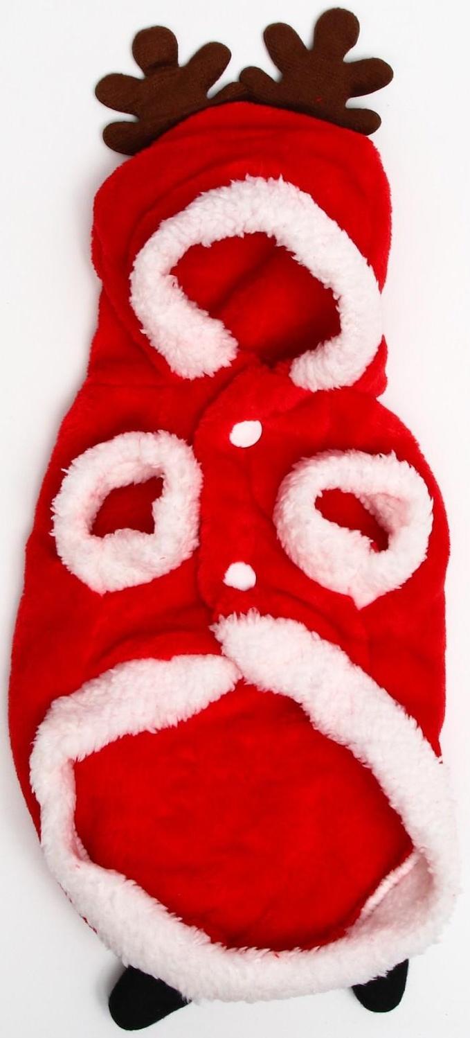 Куртка на кнопочках с меховой отделкой Santa, L (ДС 30, ОГ 42 см)