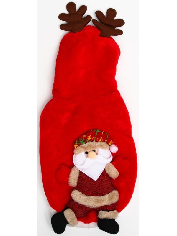 Куртка на кнопочках с меховой отделкой Santa, L (ДС 30, ОГ 42 см)