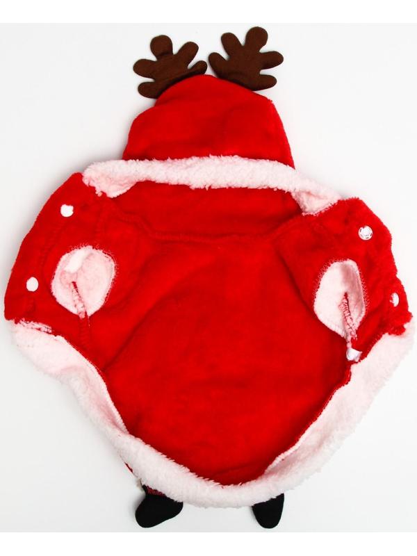 Куртка на кнопочках с меховой отделкой Santa, L (ДС 30, ОГ 42 см)