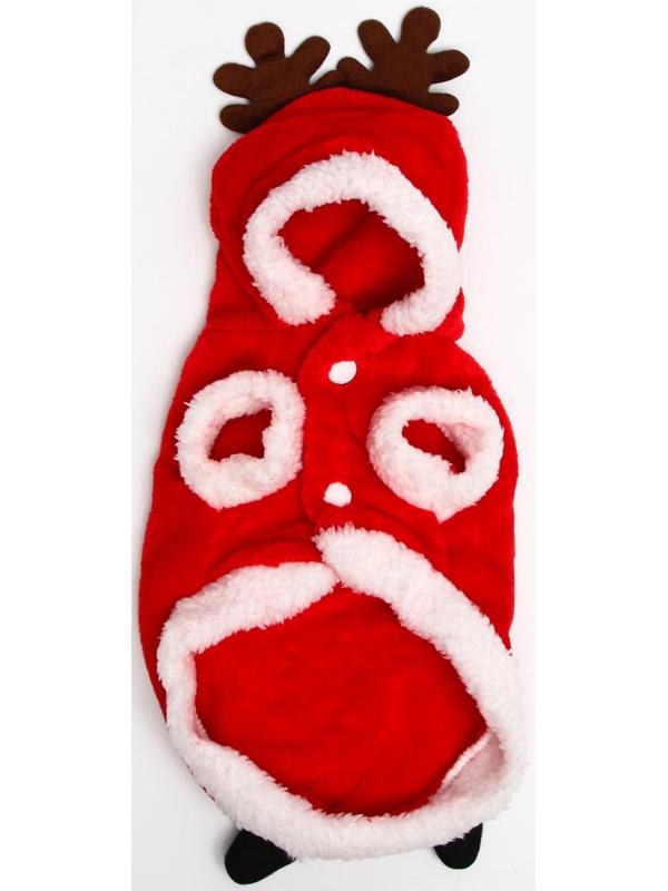 Куртка на кнопочках с меховой отделкой Santa, L (ДС 30, ОГ 42 см)