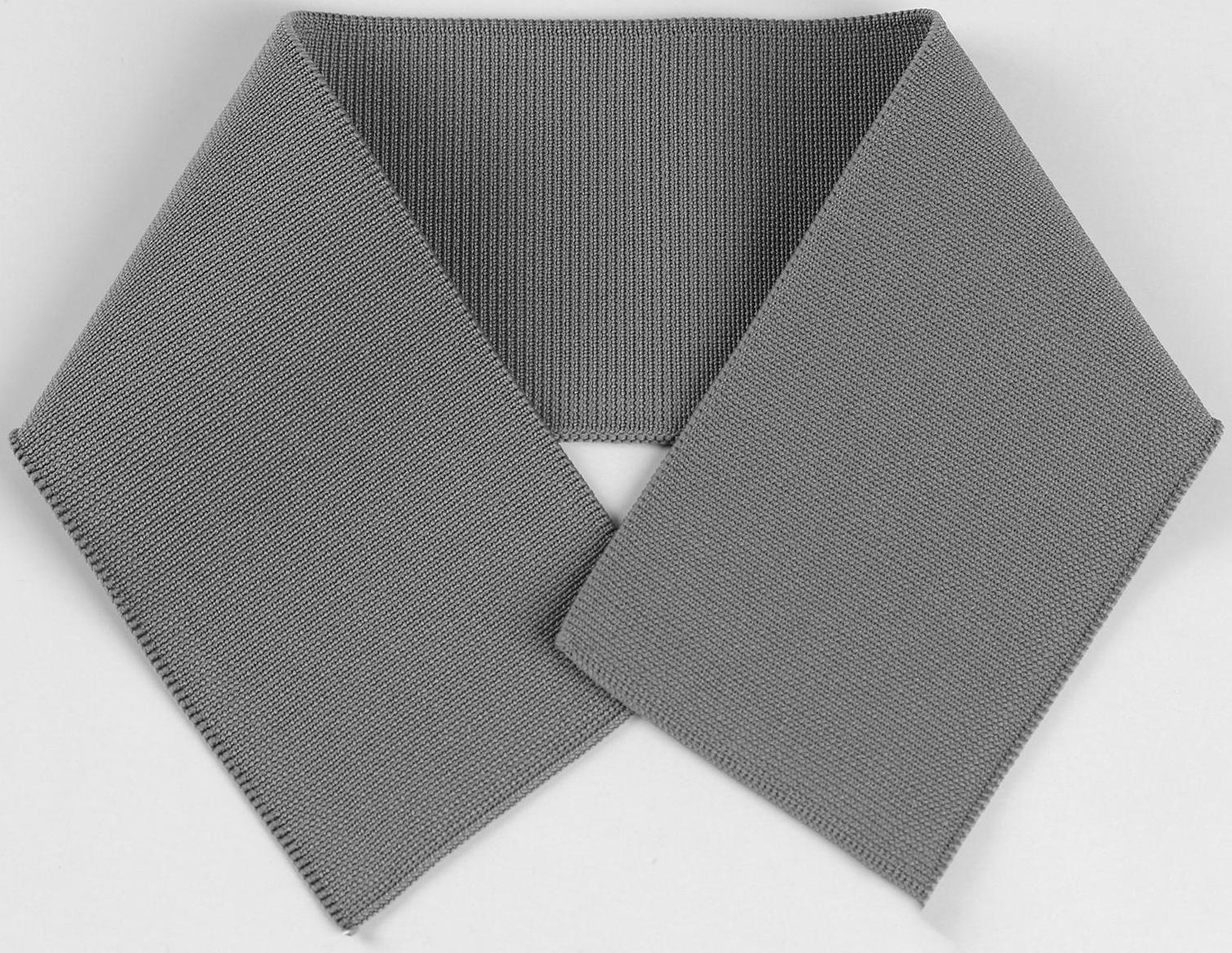 Подвяз для поло, 8,8 × 47 см, цвет серый