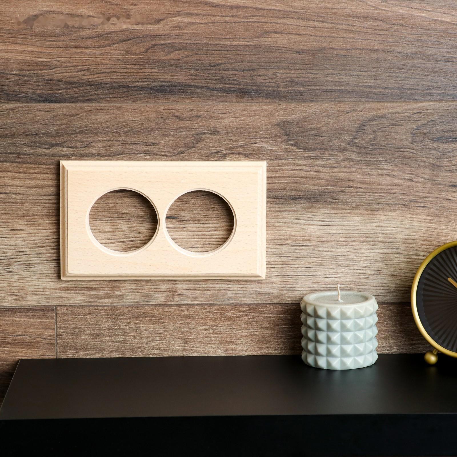 Рамка - накладка для розетки и выключателя 