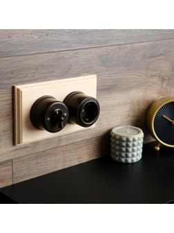 Рамка - накладка для розетки и выключателя 