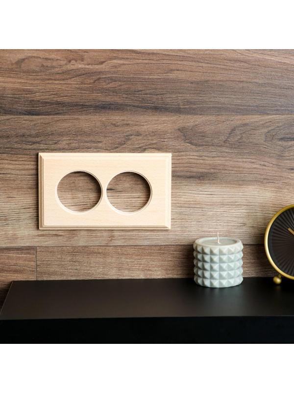 Рамка - накладка для розетки и выключателя 