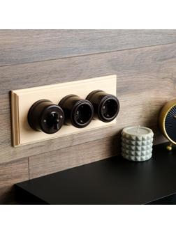 Рамка - накладка для розетки и выключателя 