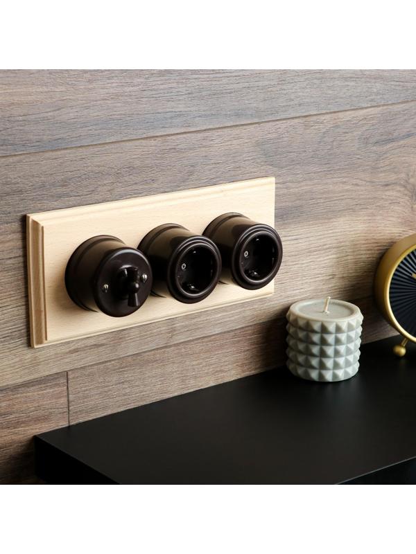 Рамка - накладка для розетки и выключателя 