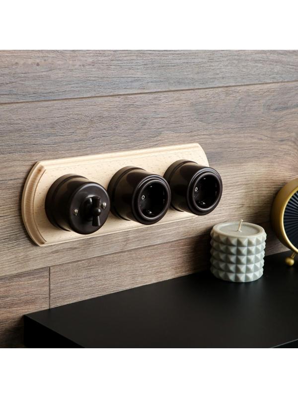 Рамка - накладка для розетки и выключателя 