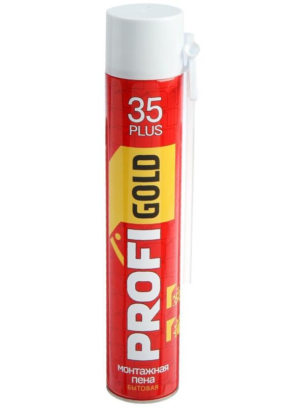 Пена монтажная PROFIGOLD 35, адаптерная, всесезонная, выход до 35 л