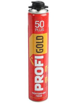 Пена монтажная PROFIGOLD 50, профессиональная, зимняя, выход до 50 л
