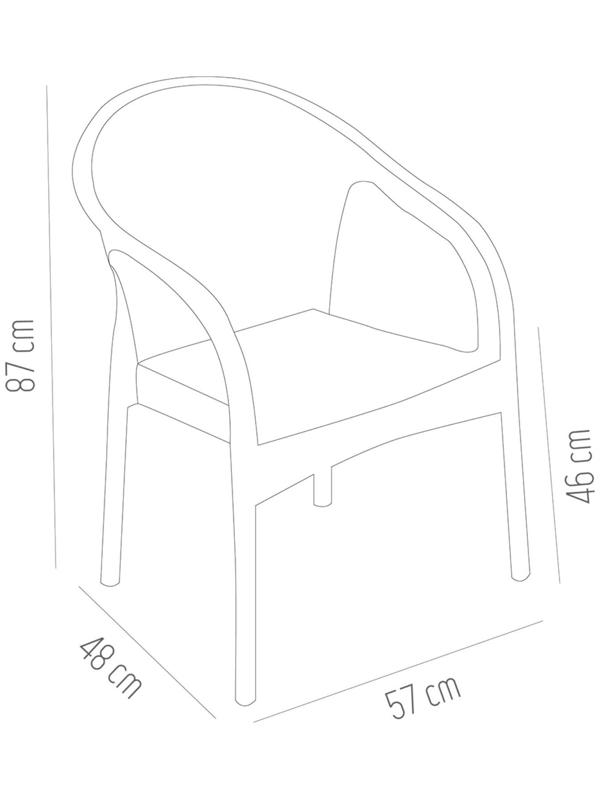 Кресло садовое 