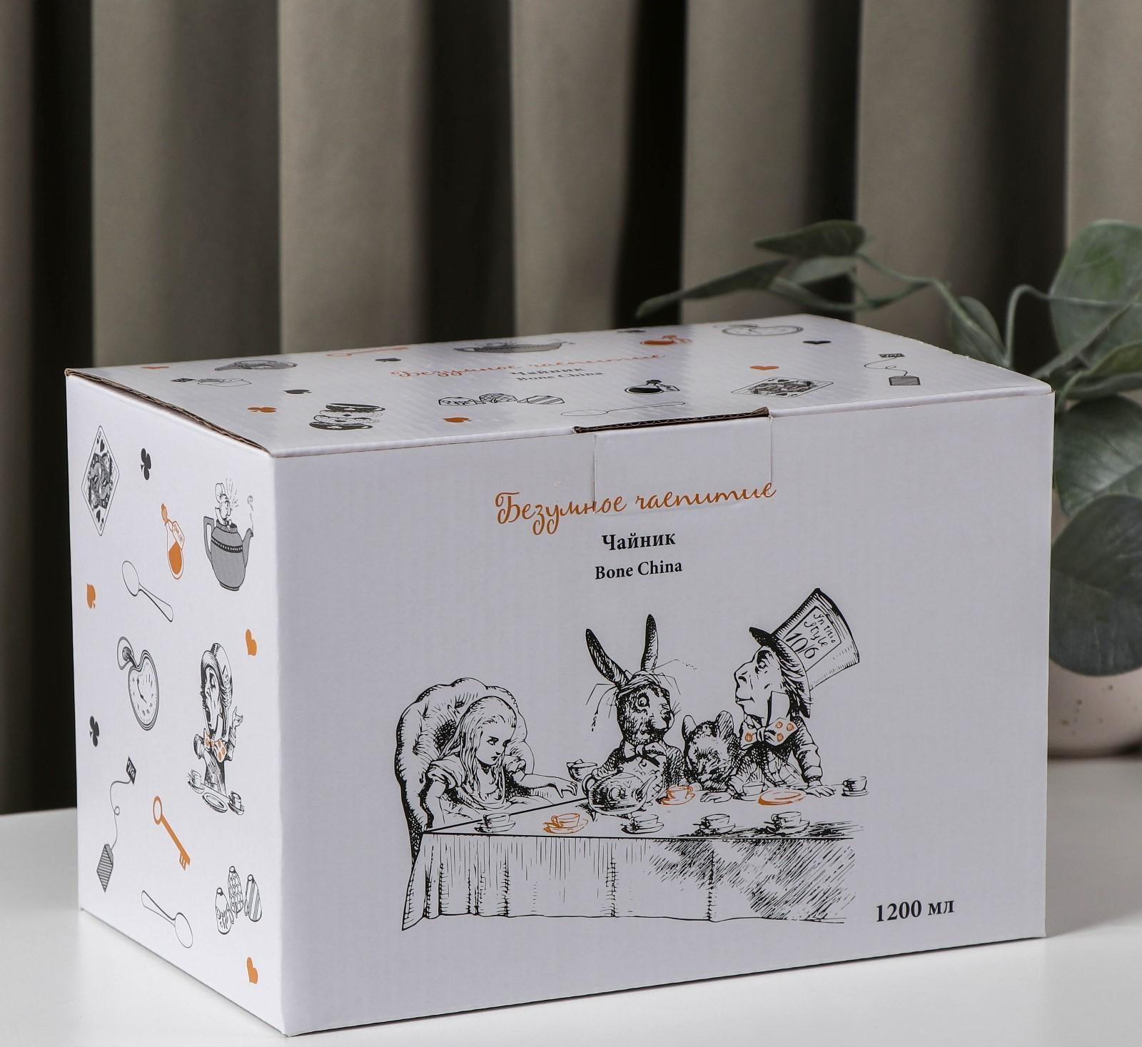 Чайник «Безумное чаепитие», 1,2 л