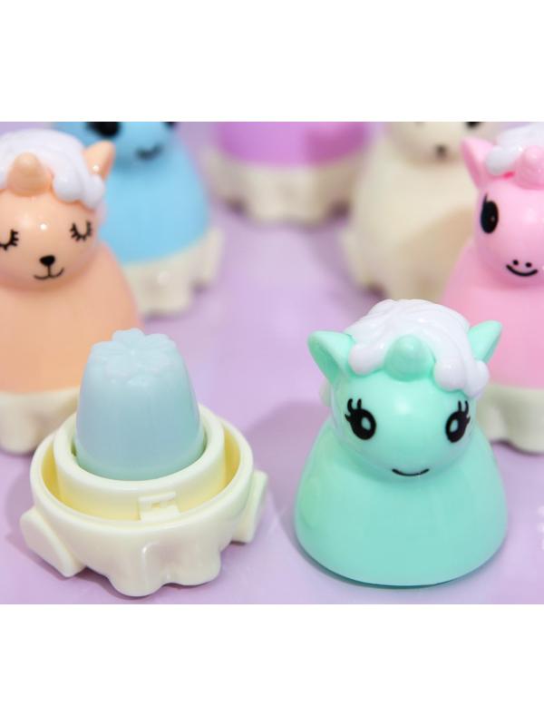 Бальзам для губ «Единорог», микс цветов и ароматов