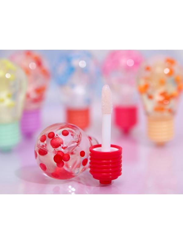 Блеск для губ «Лампочка», микс цветов и ароматов