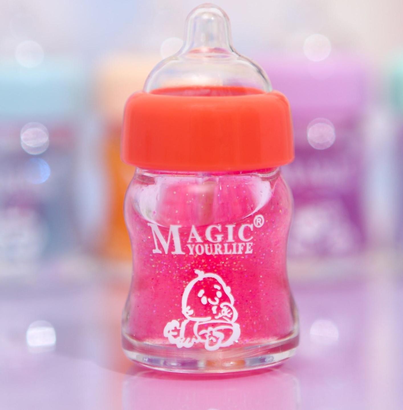 Блеск для губ «Детская бутылочка», микс цветов и ароматов