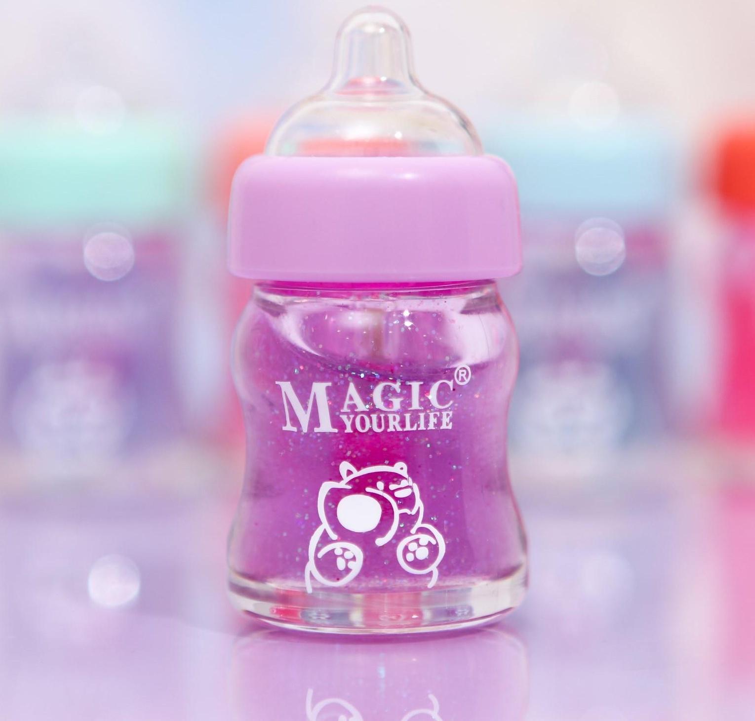 Блеск для губ «Детская бутылочка», микс цветов и ароматов