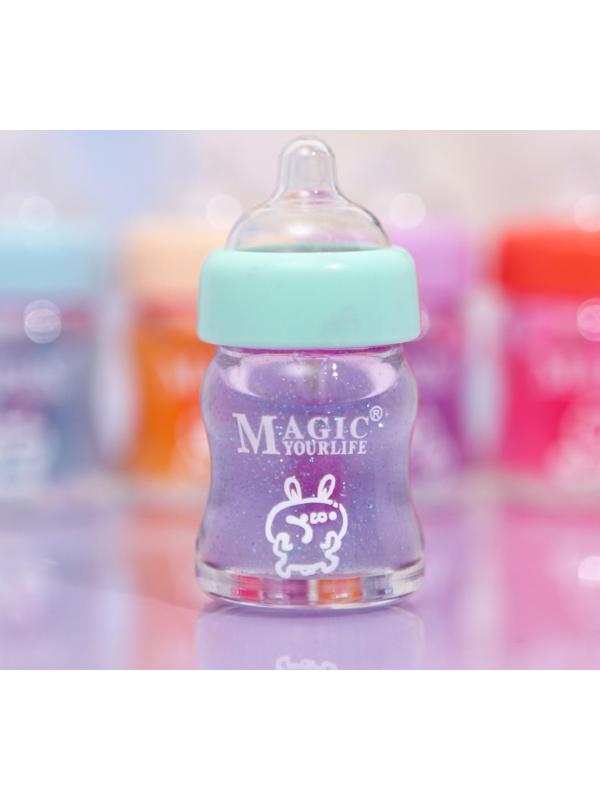 Блеск для губ «Детская бутылочка», микс цветов и ароматов