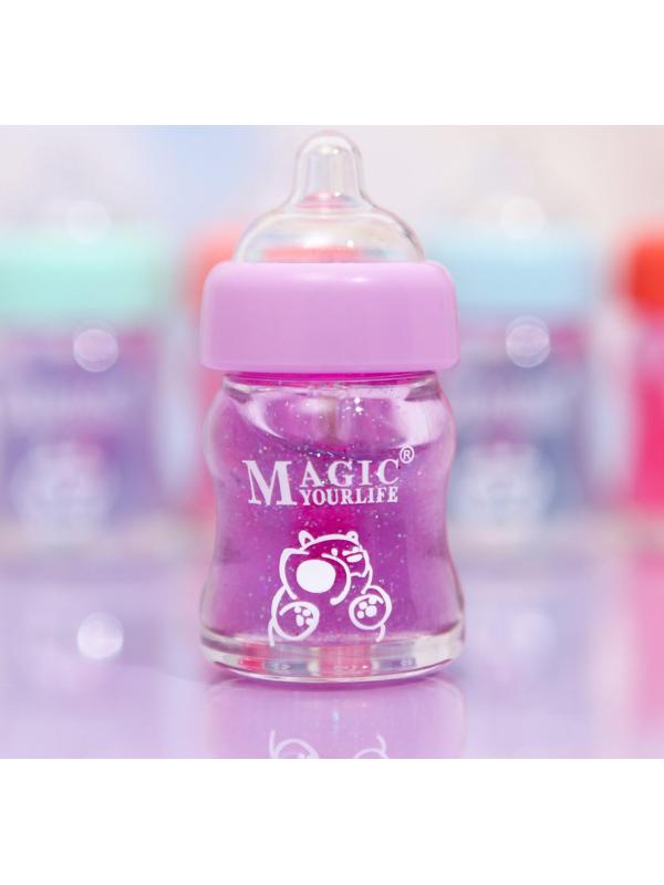 Блеск для губ «Детская бутылочка», микс цветов и ароматов