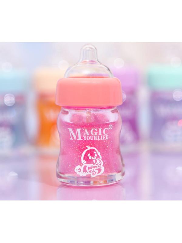 Блеск для губ «Детская бутылочка», микс цветов и ароматов