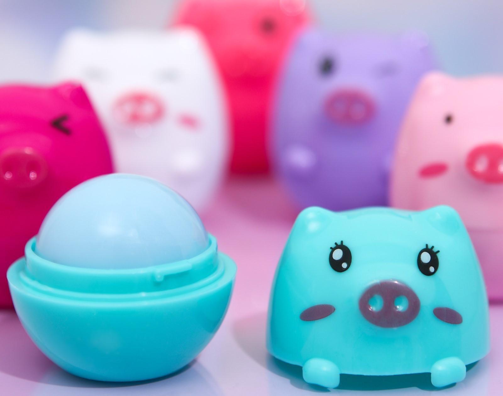 Бальзам для губ «Мини-пиг», микс цветов и ароматов