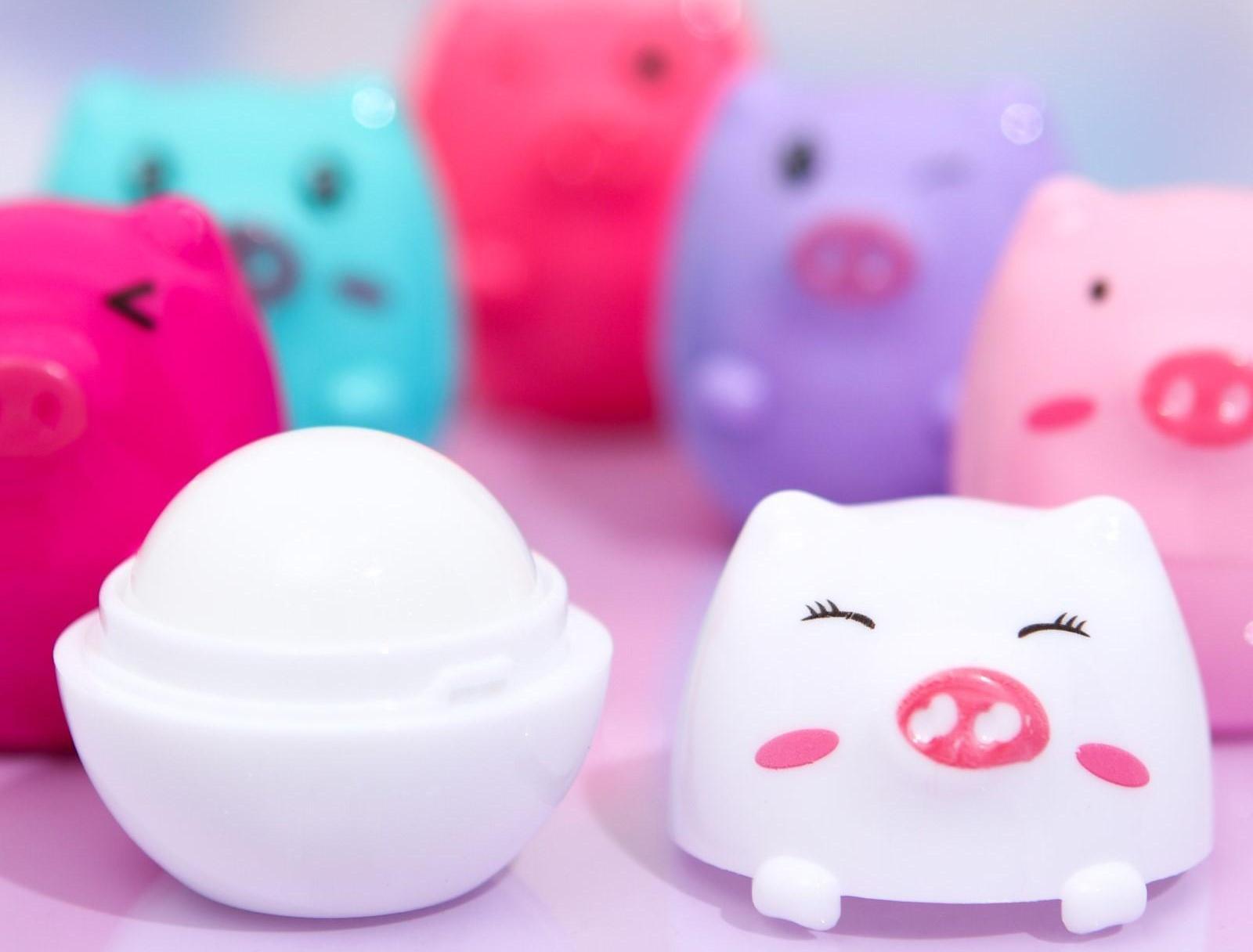 Бальзам для губ «Мини-пиг», микс цветов и ароматов