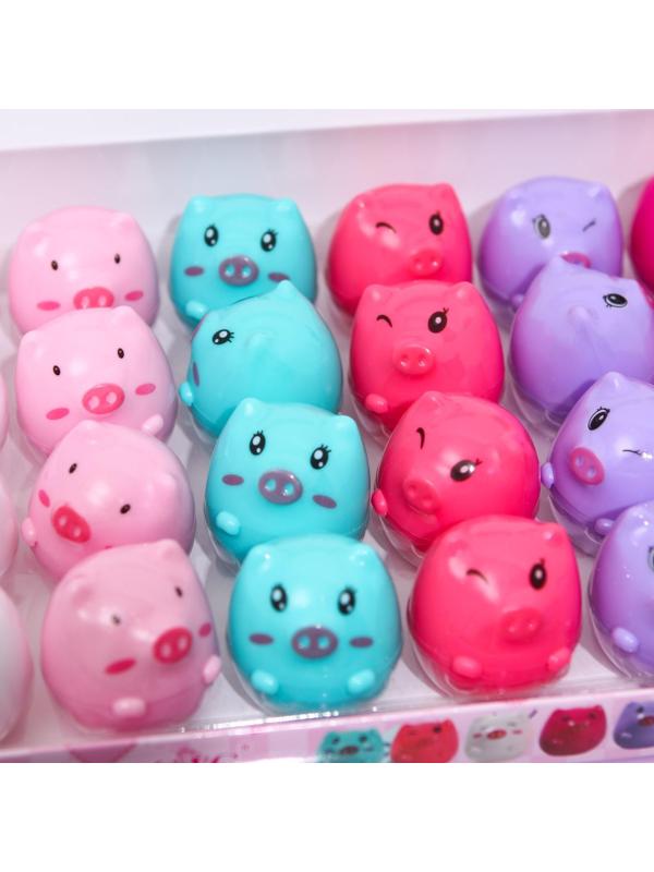 Бальзам для губ «Мини-пиг», микс цветов и ароматов