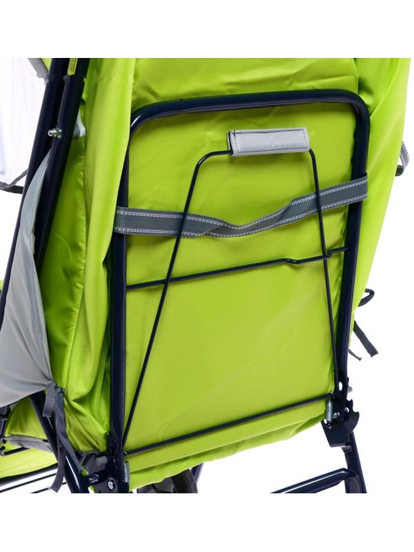 Санки-коляска «Наши детки», цвет лимонный