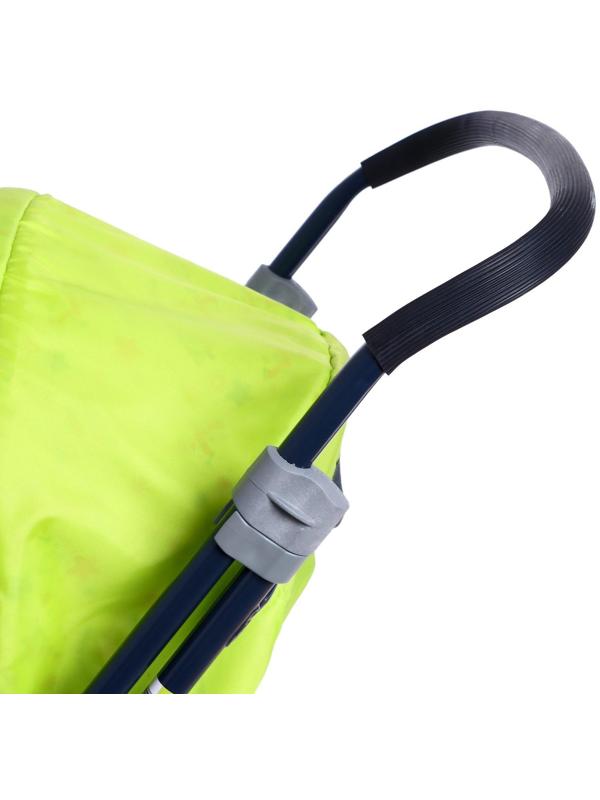 Санки-коляска «Наши детки», цвет лимонный